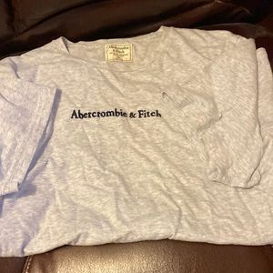 Abercrombie & Fitch Mens short sleeve T Shirt gray